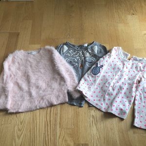 Cute long sleeved girls tops!